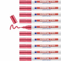 Permanent marker Edding 750 Red (10 Units)