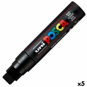 Filzstifte POSCA PC-17K Schwarz (5 Stück)