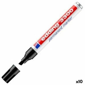 Permanent marker Edding 3300 Black (10 Units)