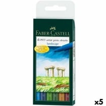 Marker-Set Faber-Castell Pitt Artist Landscape Etüie (5 Stück)