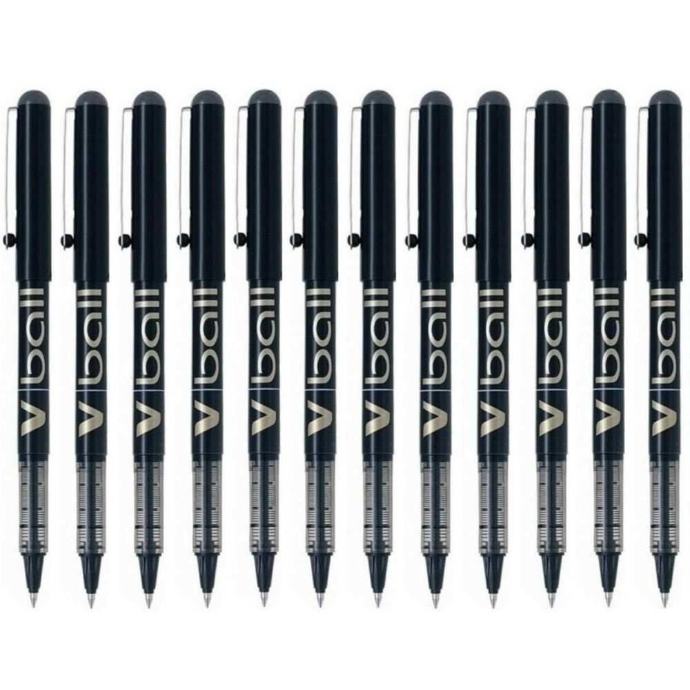 Crayon Pilot BL-VB-5 Noir 0,3 mm (12 Unités)