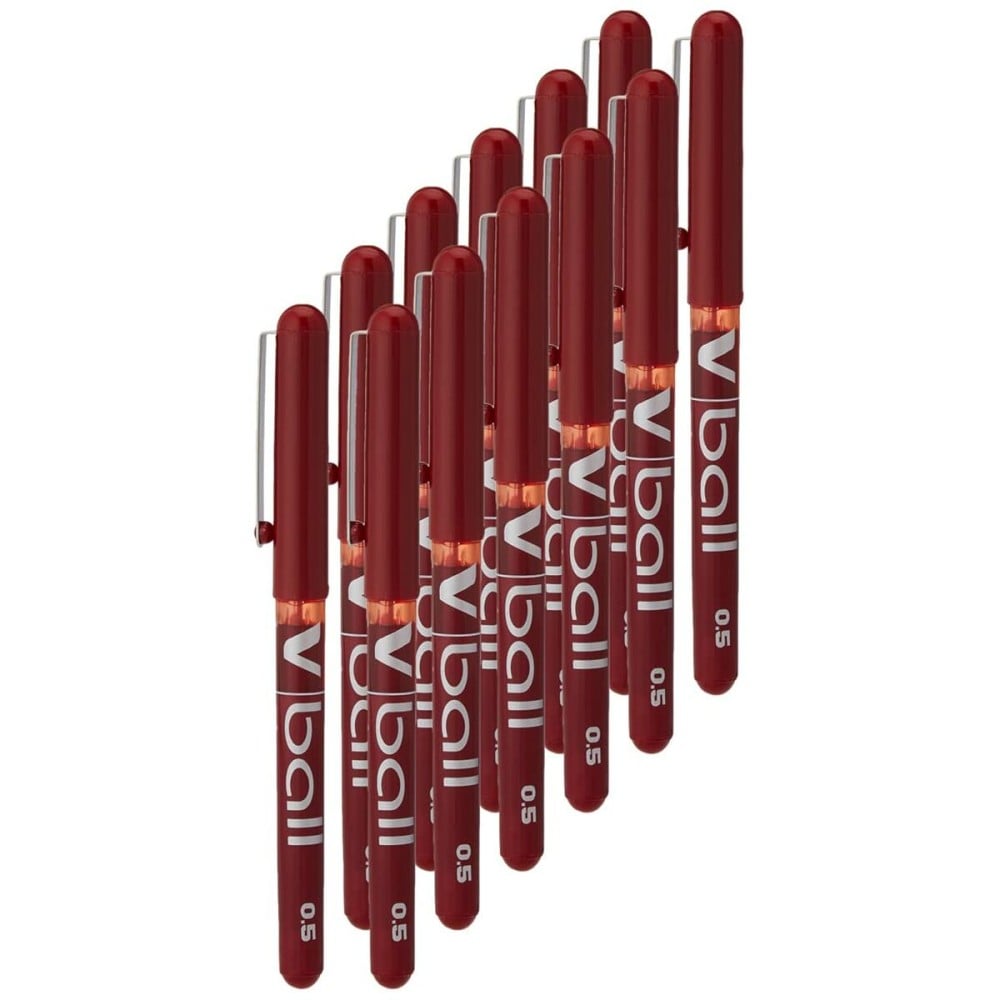 Crayon Pilot BL-VB-5 Rouge 0,3 mm (12 Unités)