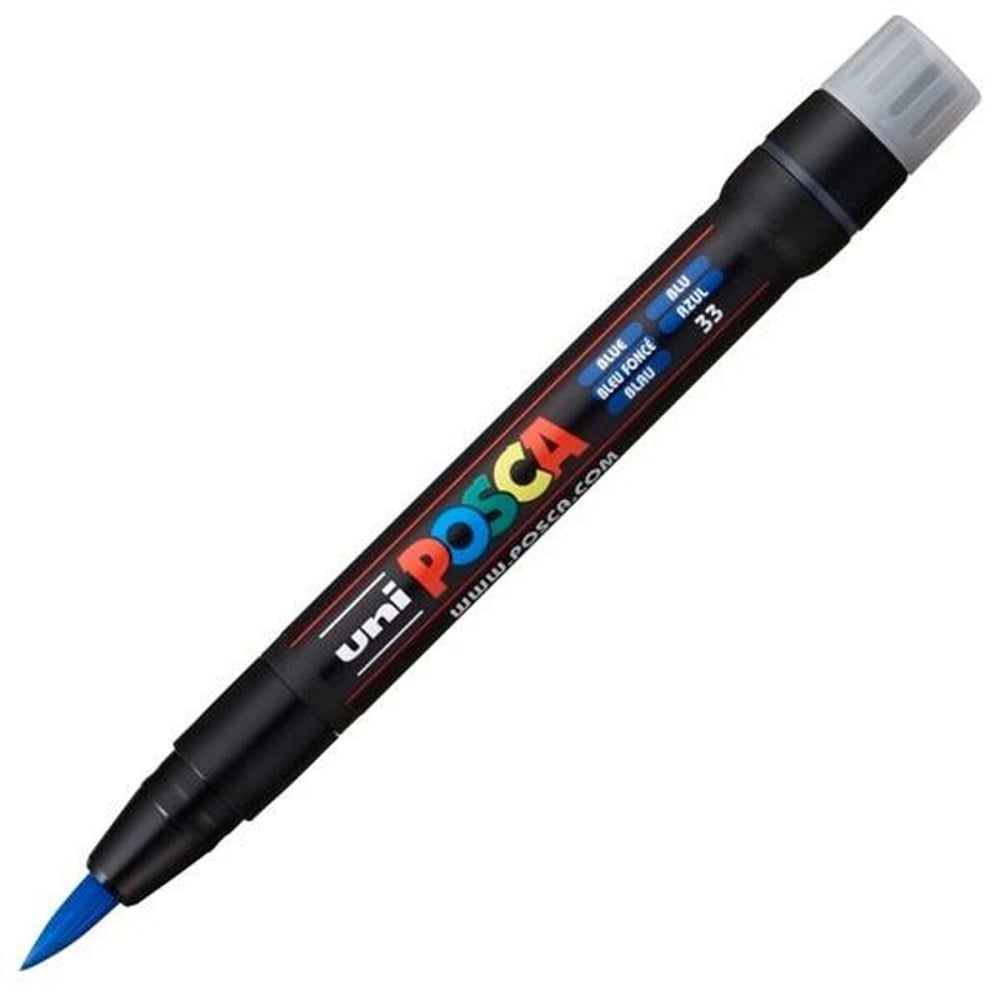 Felt-tip pens POSCA PCF-350 Blue (5 Units)