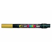 Felt-tip pens POSCA PCF-350 Golden (5 Units)