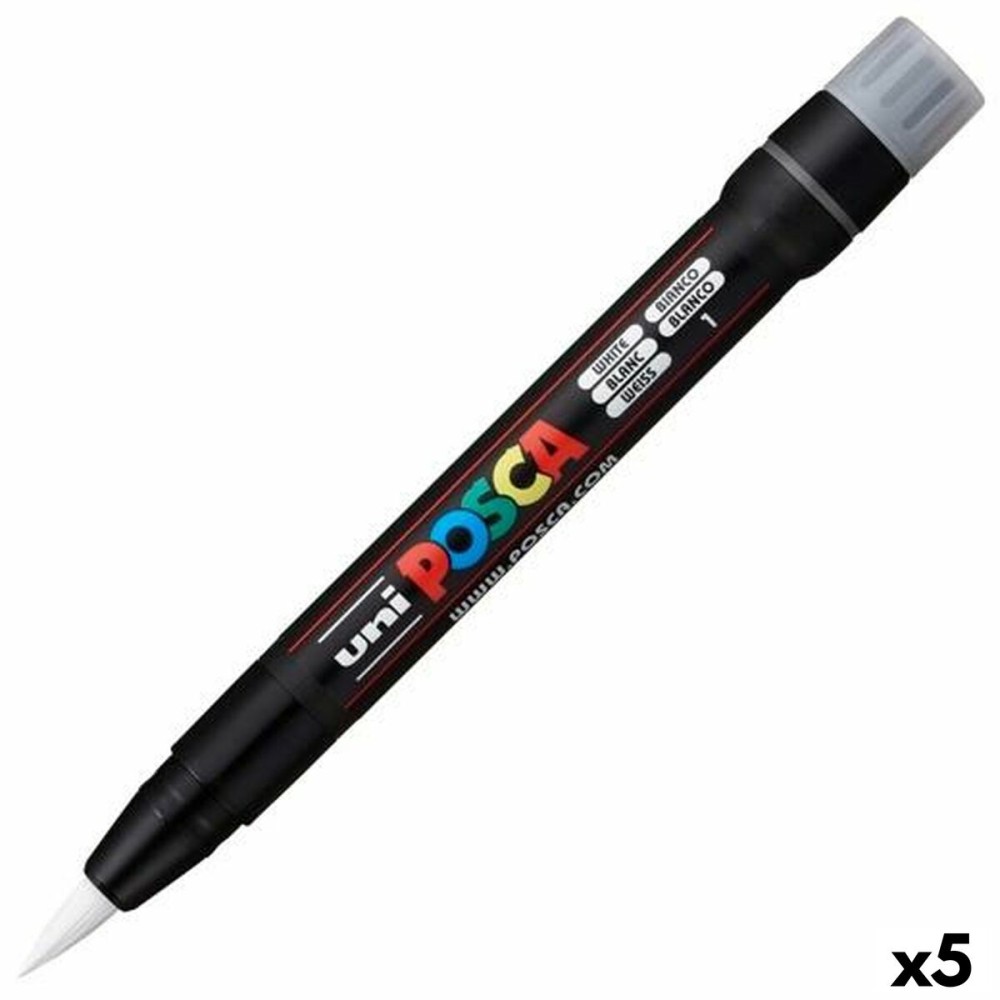 Filzstifte POSCA PCF-350 Weiß (5 Stück)