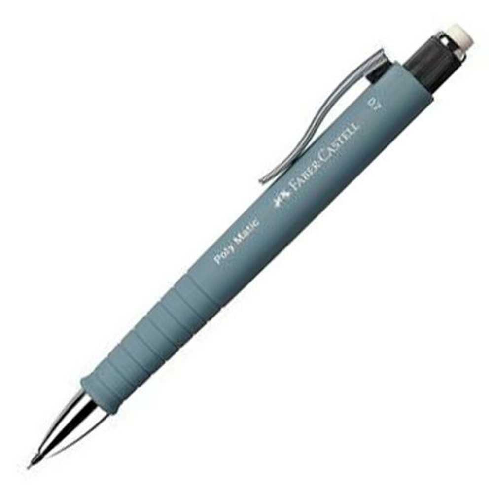 Portemines Faber-Castell Poly Matic Gris 0,7 mm (5 Unités)