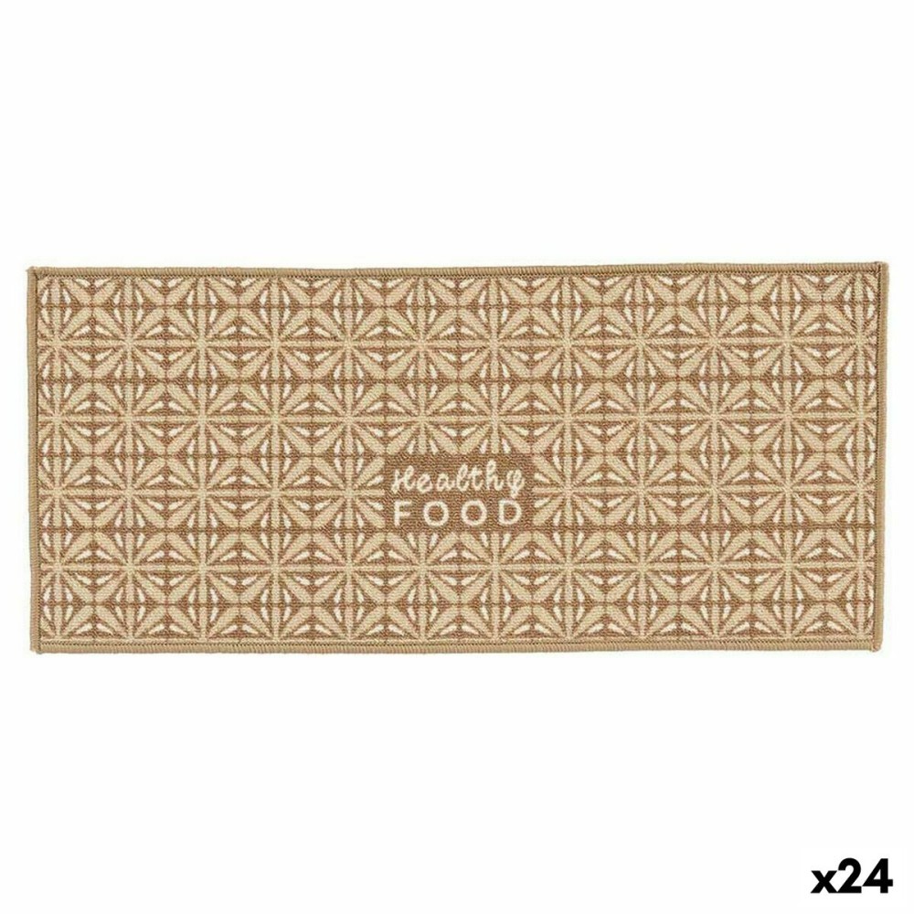 Tapis Kinvara Healthy Food Beige 90 x 40 cm (24 Unités)