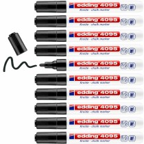 Liquid chalk marker Edding 4095 Black (10 Units)