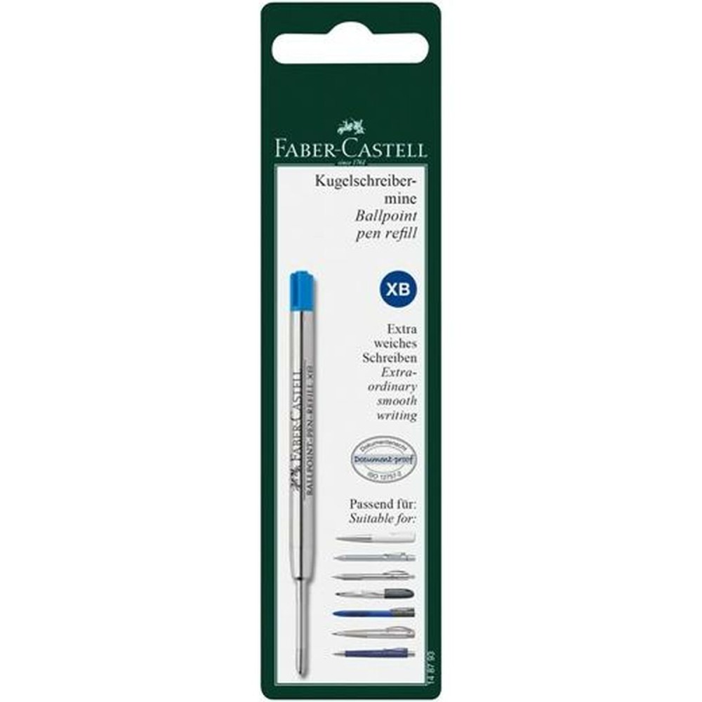 Pièces de rechange Faber-Castell Crayon 0,6 mm Bleu (5 Unités)