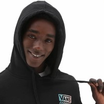 Sweat à capuche homme Vans Global Stack Noir