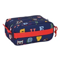 Triple Carry-all Mickey Mouse Clubhouse Only one Navy Blue 21,5 x 10 x 8 cm