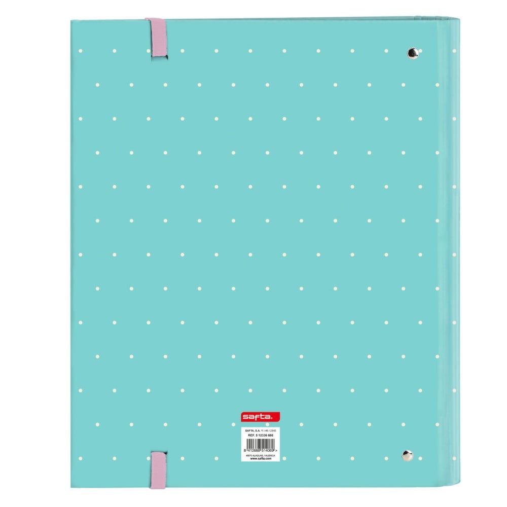 Ring binder Vicky Martín Berrocal Mint paradise Mint (27 x 32 x 3.5 cm)