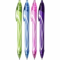 Gel pen Bic Gel-Ocity Quick Dry 4 Colours 0,3 mm 12 Pieces