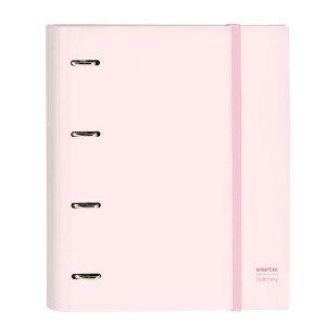 Ring binder Safta Coral Coral (27 x 32 x 3.5 cm)