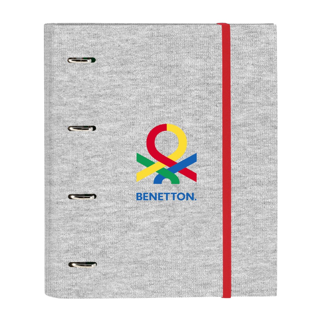 Ringbuch Benetton Pop Grau (27 x 32 x 3.5 cm)