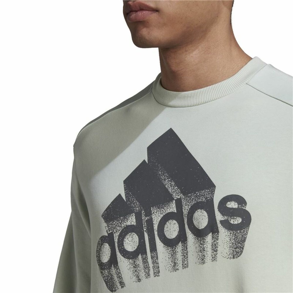 Sweat sans capuche unisex Adidas Essentials Brand Love Turquoise