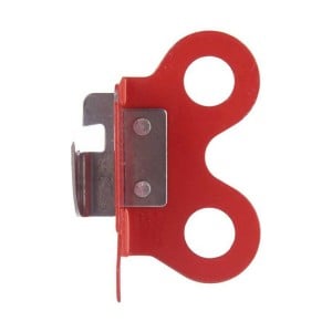 Tin opener Kinvara 25905 Black Red Steel 5 x 6,7 x 2,5 cm (12 Units)