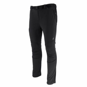 Long Sports Trousers Joluvi Soft-Tech Black Men