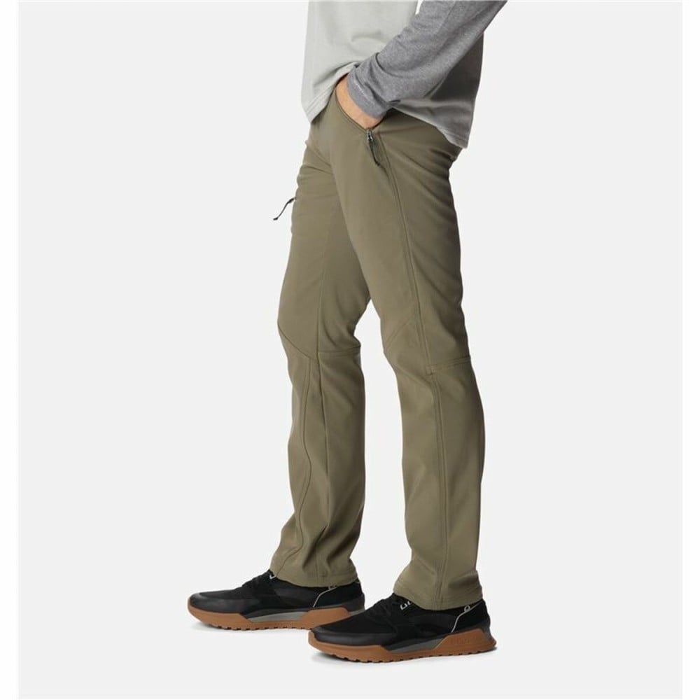 Long Sports Trousers Columbia Triple Canyon Green Men