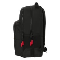 Schulrucksack Paul Frank Campers Schwarz (32 x 42 x 15 cm)