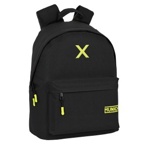 Laptop Backpack Munich  munich basicos  31 x 41 x 16 cm Black