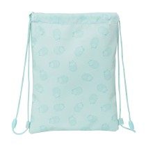 Sac à dos serré par des ficelles Safta Erizo Turquoise (26 x 34 x 1 cm)