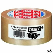 Ruban adhésif TESA Emballage Extra-fort Transparent PVC 50 mm x 66 m (6 Unités)