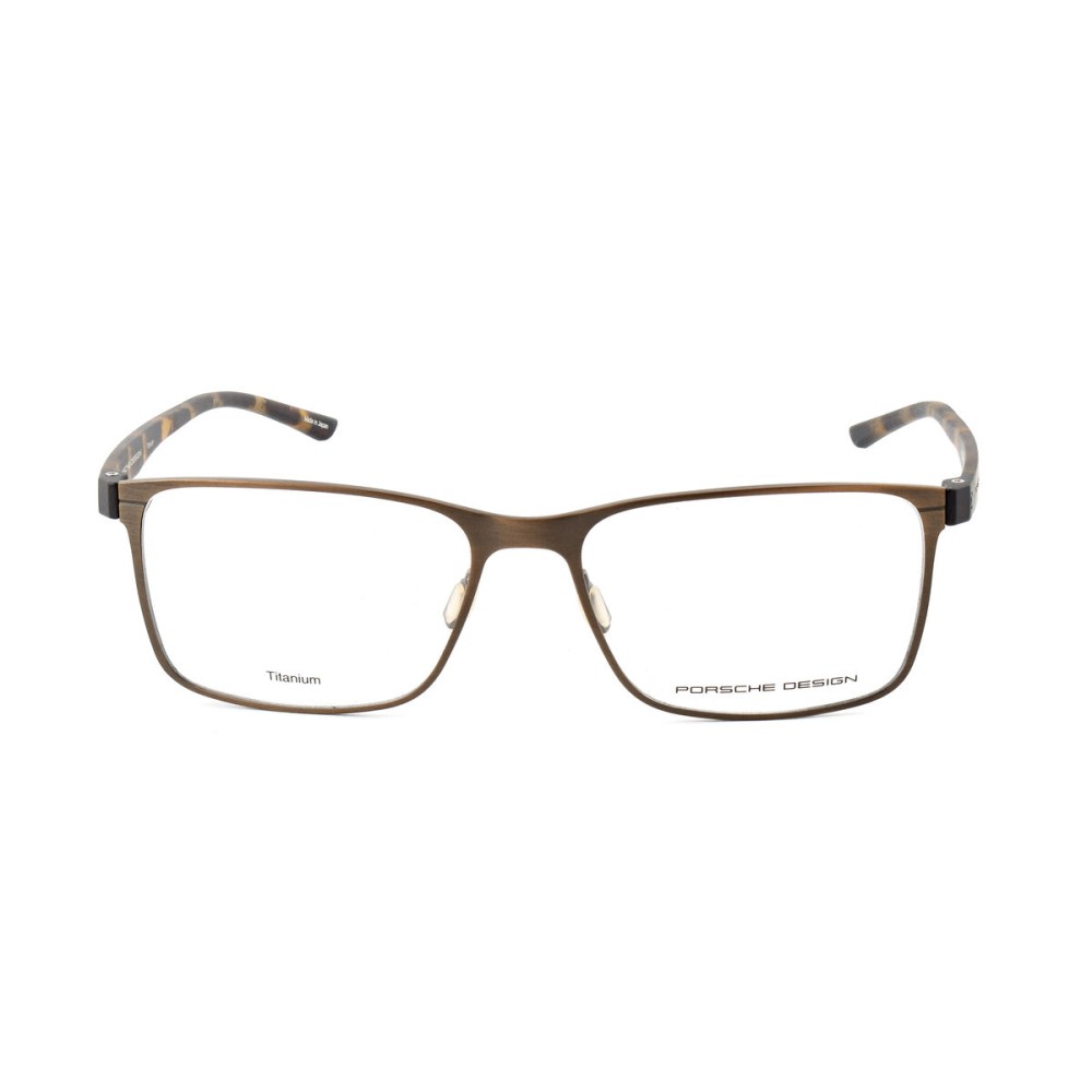 Men' Spectacle frame Porsche Design P8346-E-57 Golden ø 57 mm