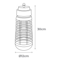 Tue-insectes électriques EDM 06018 Noir 50 m2