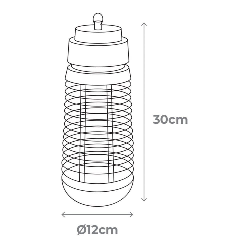 Electric insect killer EDM 06018 Black 50 m2