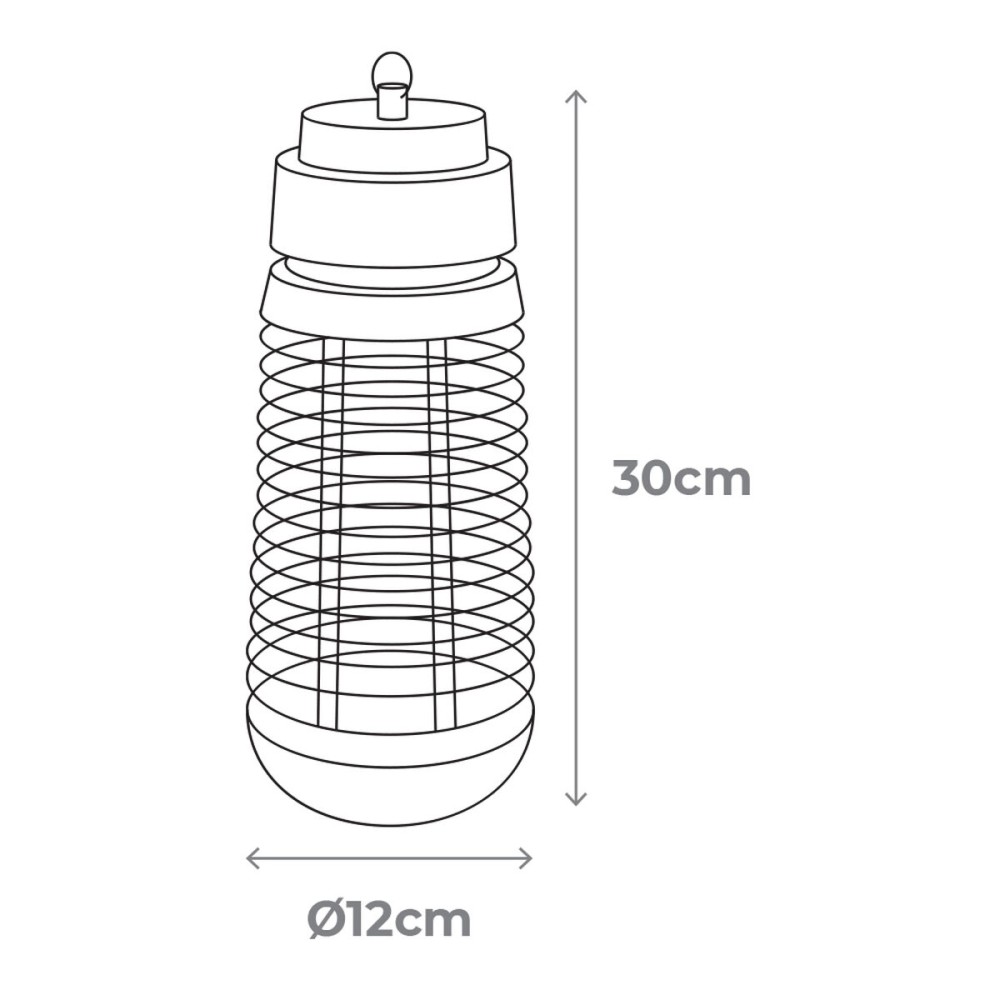 Tue-insectes électriques EDM 06018 Noir 50 m2