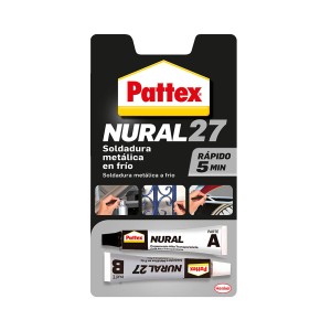 Sekundenkleber Pattex nural 27 Grau 22 ml Nudeln