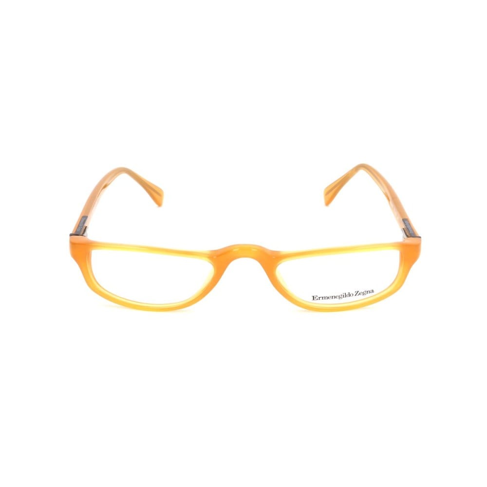 Monture de Lunettes Unisexe Ermenegildo Zegna VZ3516-06DS Jaune Ø 50 mm