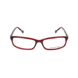 Monture de Lunettes Unisexe Ermenegildo Zegna VZ3538-0954 Rouge ø 56 mm