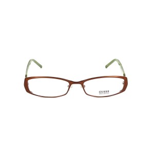 Monture de Lunettes Unisexe Guess GU1570-D96 Marron Ø 53 mm