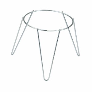 Flower Pot Stand Sauvic Ø 18 cm Galvanised