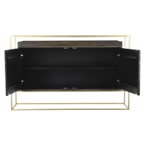 Buffet DKD Home Decor Marron Métal Bois de manguier 122 x 38 x 76 cm