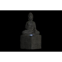 Deko-Figur DKD Home Decor Buddha Magnesium (27 x 24 x 46 cm)