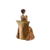 Deko-Figur DKD Home Decor Gelb Harz (21,5 x 18,5 x 31 cm)