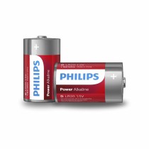 Alkaline Batteries Philips Power LR20 1,5 V Type D (2 Units)