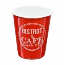 Satz von 6 Kaffeetassen 5five Simply Smart Bistrot Bunt 110 ml