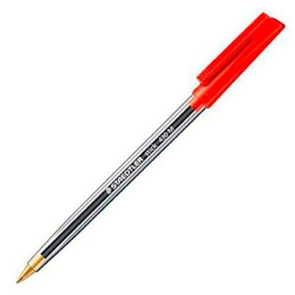 Crayon Staedtler Stick 430 Rouge (50 Unités)