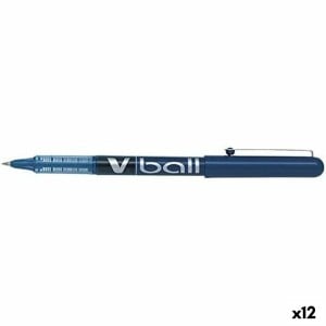 stylo à encre liquide Pilot Roller V-Ball Bleu 0,3 mm (12 Unités)