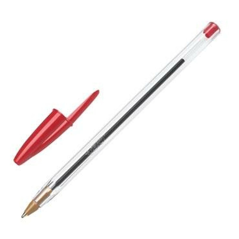 Stift Bic Cristal Original Rot 0,32 mm (50 Stück)