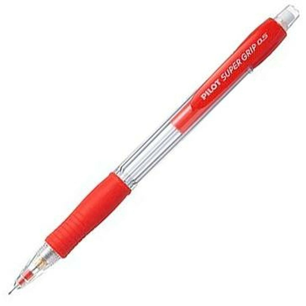 Druckbleistift Pilot Super Grip Rot 0,5 mm (12 Stück)