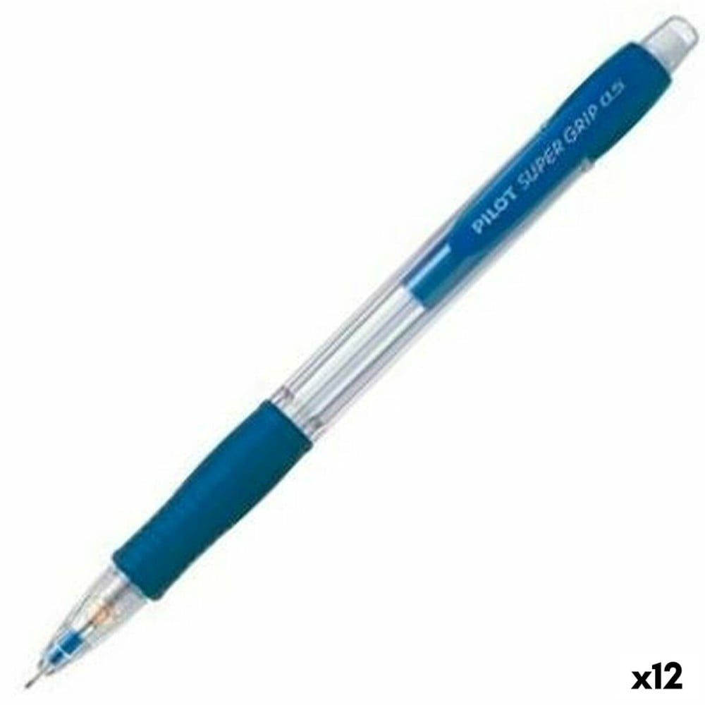 Druckbleistift Pilot Super Grip Blau 0,5 mm (12 Stück)