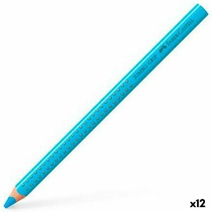 Buntstifte Faber-Castell Jumbo Grip Blau (12 Stück)