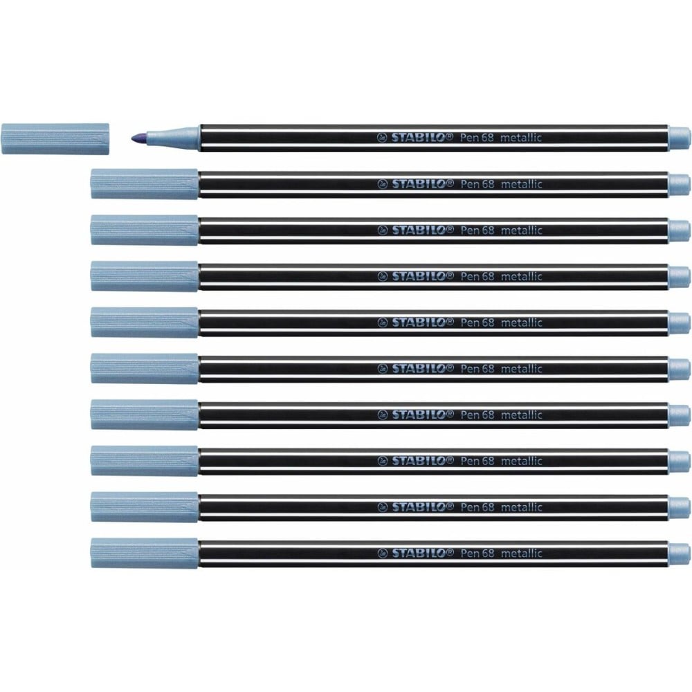 Feutres Stabilo Pen 68 metallic (10 Pièces)