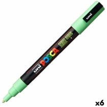 Marker POSCA PC-3M Light Green (6 Units)