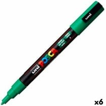 Marqueur POSCA PC-3M Vert (6 Unités)